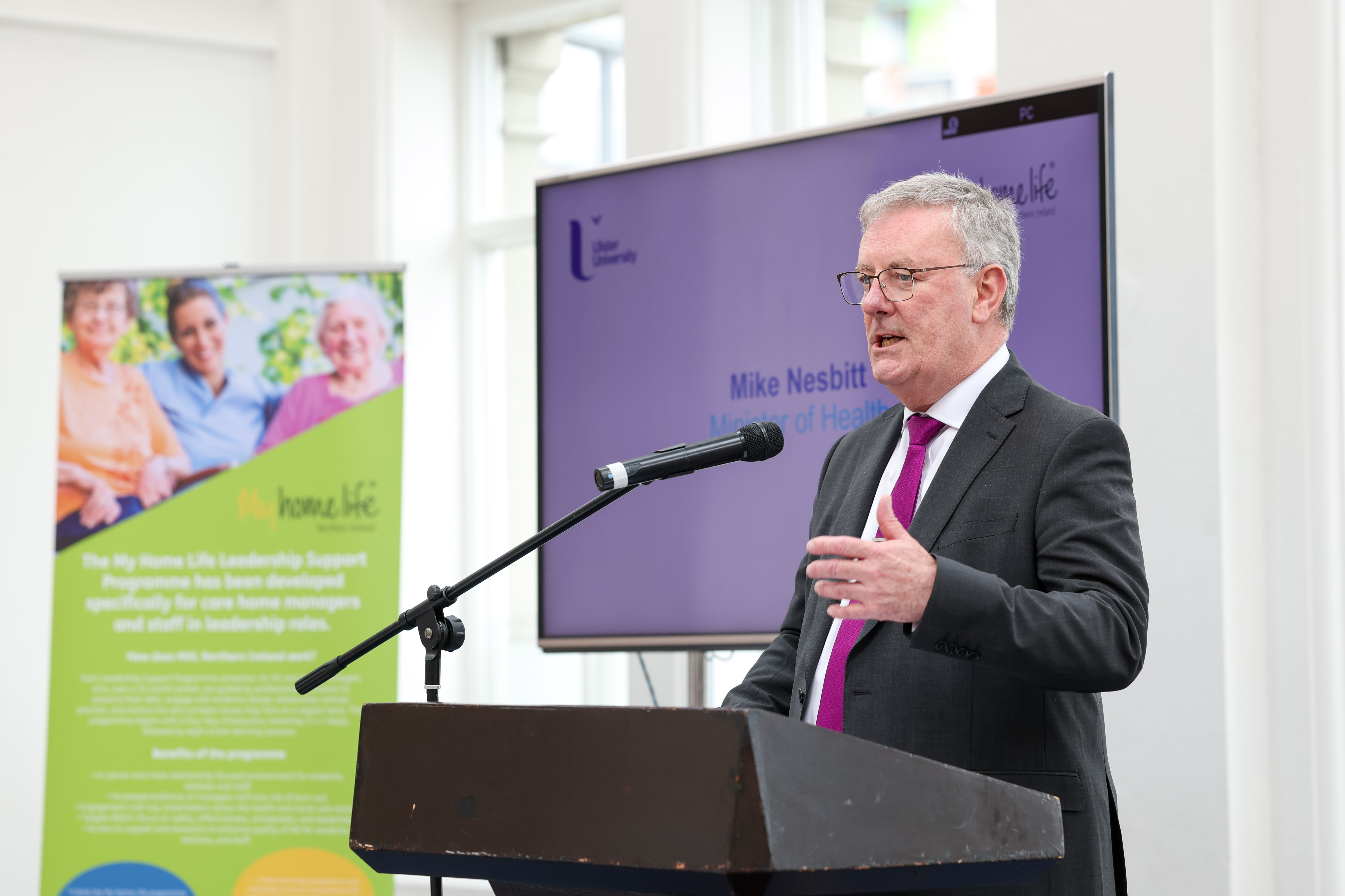 Minster of Health Mike Nesbitt